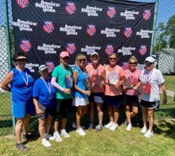 Amateur Athletic Union Myrtle Beach SC - Trudy Clary, AJ Simmons, Robin Weathers