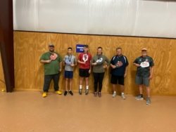 Broad River St. Patrick's Tournament 3.0 Mens Doubles - GOLD Katie Shires & Cooper Earl, SILVER Don Pittman & Tommy Ellis, BRONZE Michael Vinesett & Troy Spangler