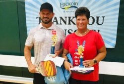 City of Hickory - Mixed Doubles Open - 2nd Place Mark Rankin  Nicole Cox