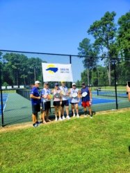 Fall Brawl Greensboro 50 3.5 Mixed Doubles - Silver Robin Weathers  Larry Beck